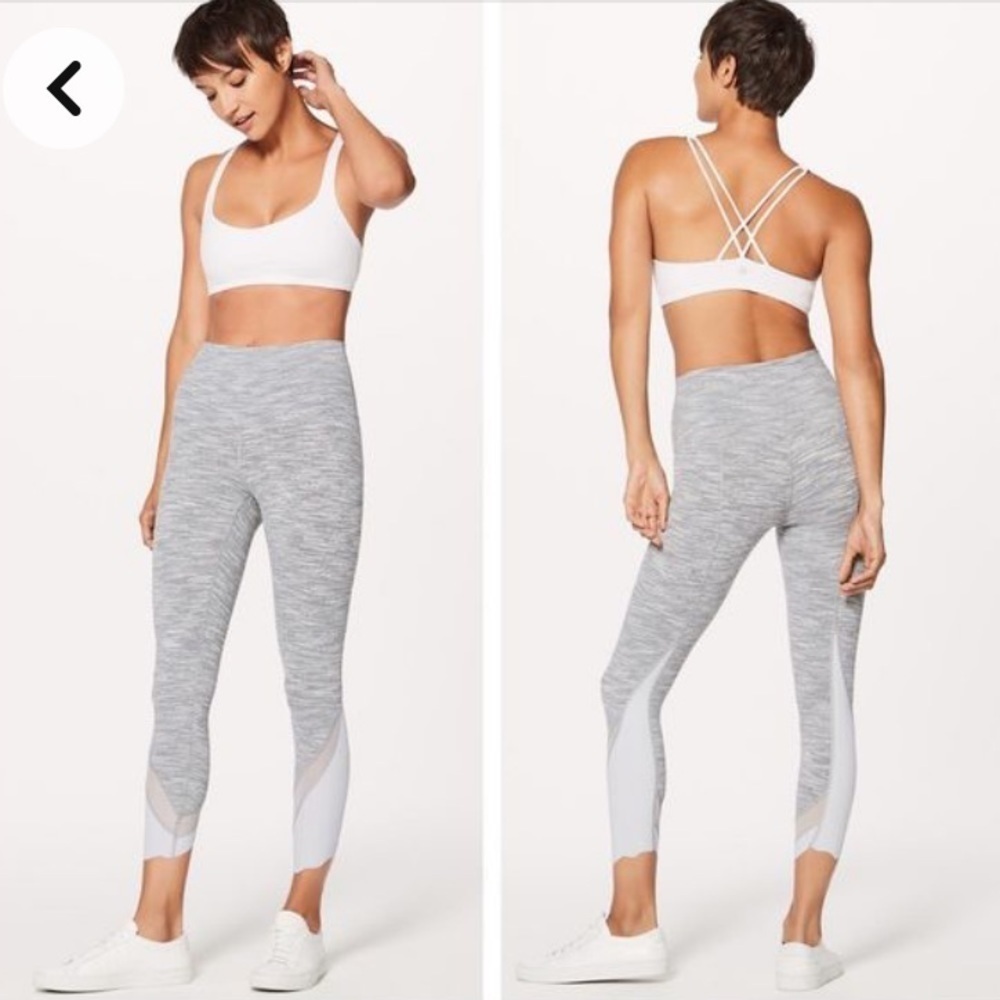 Lululemon crop leggings womens